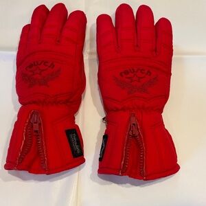 Reusch Women's Red Winter Gloves